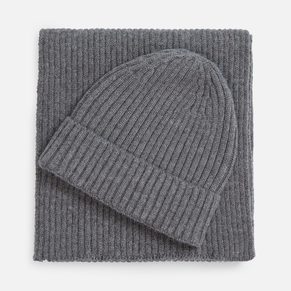 Шапка Laconi, темно-серый меланж Шапка Laconi, темно-серый меланж