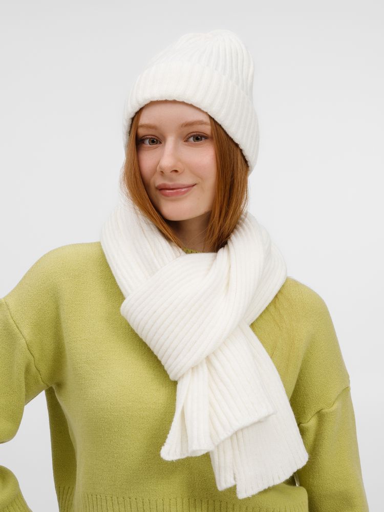 Шапка Laconi, молочно-белая Шапка Laconi, молочно-белая