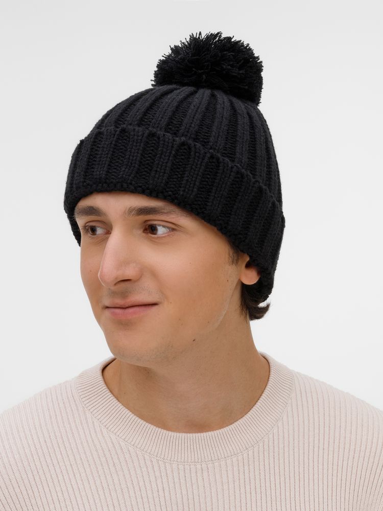 Шапка HappyGo, черная Шапка HappyGo, черная