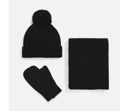 Шапка HappyGo, черная Шапка HappyGo, черная