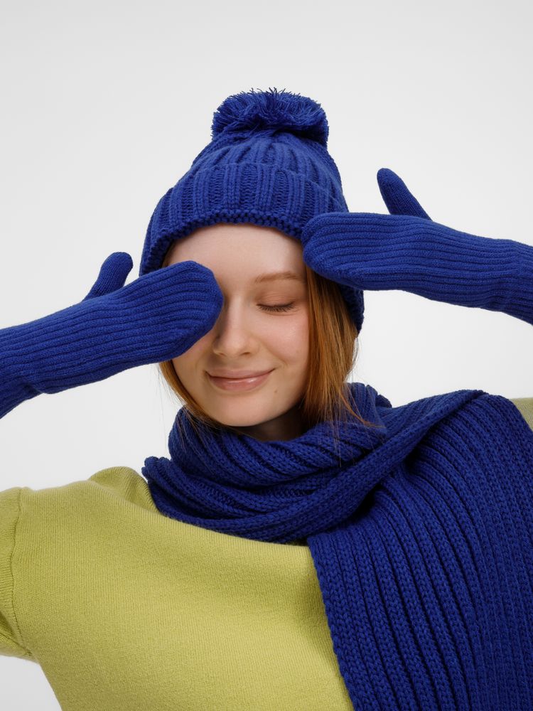 Шапка HappyGo, синяя Шапка HappyGo, синяя