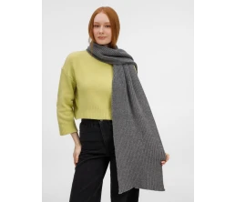 Шарф Laconi, темно-серый меланж