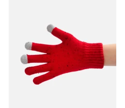 Перчатки сенсорные Spotti Senso, красные