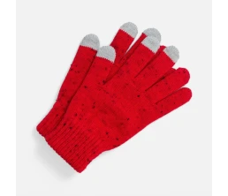 Перчатки сенсорные Spotti Senso, красные