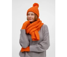 Варежки HappyGo, оранжевые