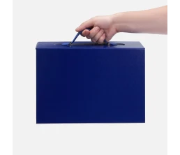 Коробка складная Holdfold, M, синяя