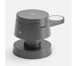 Станция беспроводной зарядки с подсветкой Lume, серая