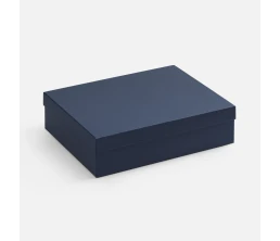 Коробка Drop Top, темно-синяя Коробка Drop Top, темно-синяя