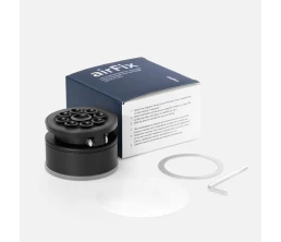 Вакуумная магнитная подставка airFix, черная с серым