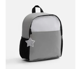 Пешеходный светоотражатель с цепочкой «Звезда», белый