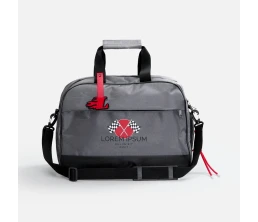 Спортивная сумка Atlantes, синяя с черным