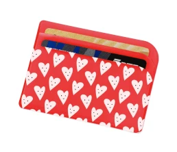 Картхолдер для 3-х карт с возможностью полноцветной  УФ-печати, софт-тач