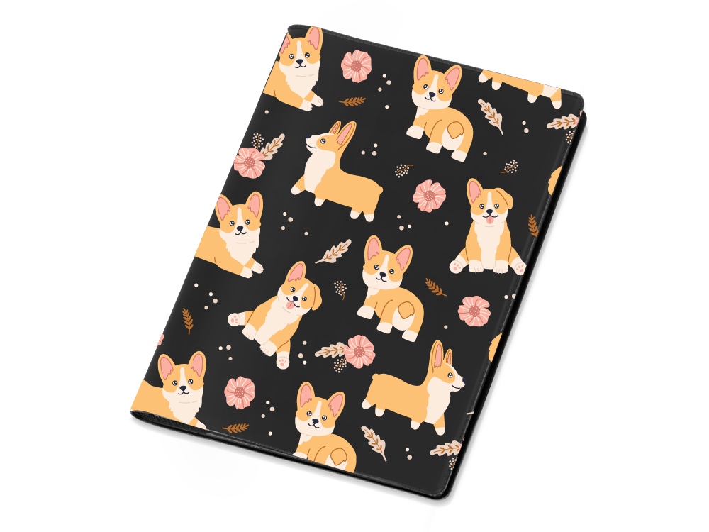 Обложка для паспорта базовая с возможностью полноцветной УФ-печати, софт-тач Обложка для паспорта базовая с возможностью полноцветной УФ-печати, софт-тач