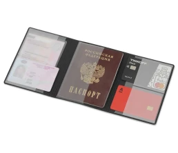 Обложка на магнитах для автодокументов и паспорта с возможностью полноцветной УФ-печати, софт-тач Обложка на магнитах для автодокументов и паспорта с возможностью полноцветной УФ-печати, софт-тач