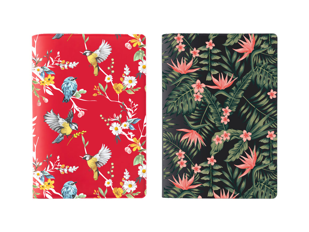 Обложка для паспорта с возможностью полноцветной УФ-печати, софт-тач Обложка для паспорта с возможностью полноцветной УФ-печати, софт-тач