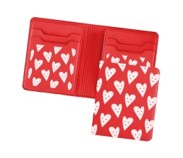 Картхолдер с отделением для наличных денег с возможностью полноцветной УФ-печати, софт-тач