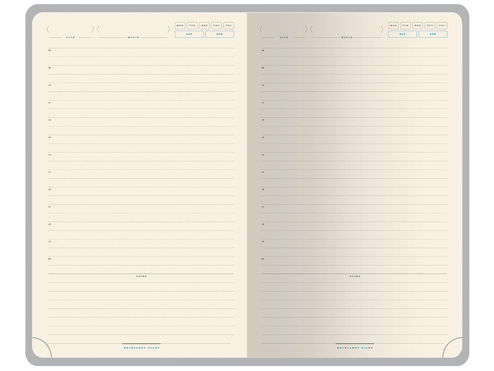 Ежедневник недатированный А5  Ежедневник недатированный А5