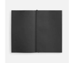 Ежедневник Flat Mini, недатированный, черный Ежедневник Flat Mini, недатированный, черный