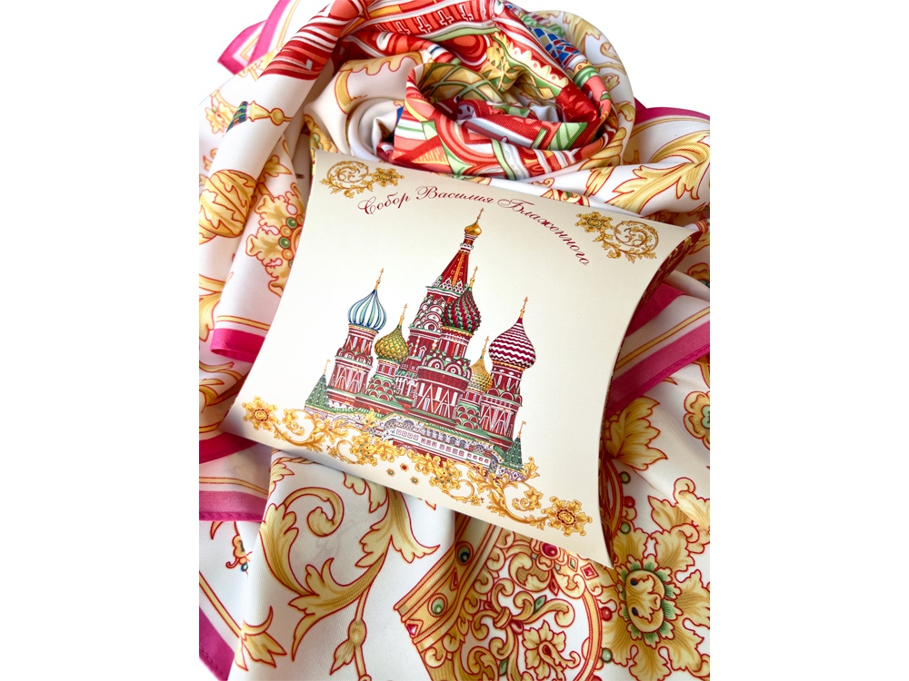 Платок «Собор Василия Блаженного» Платок «Собор Василия Блаженного»