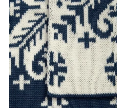 Шарф Wintertude L, синий с белым Шарф Wintertude L, синий с белым