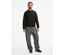 Бомбер унисекс Nuppu, черный