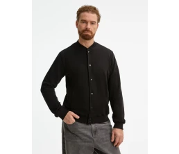 Бомбер унисекс Nuppu, черный