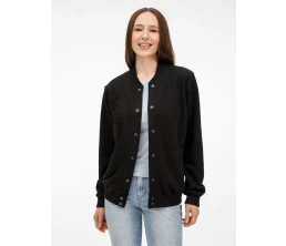 Бомбер унисекс Nuppu, черный