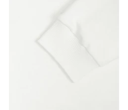 Бомбер унисекс Nuppu, молочно-белый