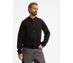 Бомбер унисекс AtmosWear, черный