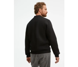 Бомбер унисекс AtmosWear, черный