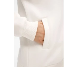 Бомбер унисекс AtmosWear, молочно-белый