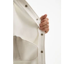 Бомбер унисекс AtmosWear, молочно-белый