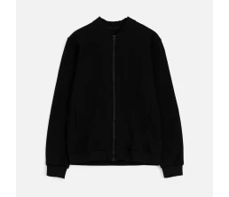Бомбер унисекс Townie, черный