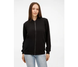 Бомбер унисекс Townie, черный