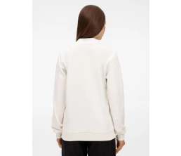 Бомбер унисекс Townie, молочно-белый