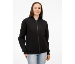 Бомбер унисекс Estado, черный