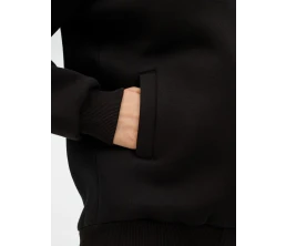 Бомбер унисекс Estado, черный