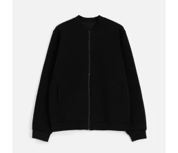 Бомбер унисекс Estado, черный