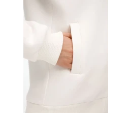 Бомбер унисекс Estado, молочно-белый