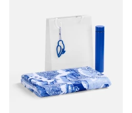 Набор «Год чудес», белый с синим Набор «Год чудес», белый с синим