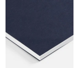 Блокнот Salvador в клетку, темно-синий