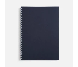 Блокнот Salvador в клетку, темно-синий