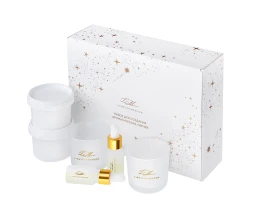 Набор для создания 2-х ароматических свечей: имбирный пряник, рождественская елка