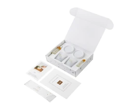 Набор для создания 2-х ароматических свечей: амбра и табак/маракуйя, сандал и пачули