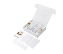 Набор для создания 2-х ароматических свечей: амбра и табак/маракуйя, сандал и пачули (без лого LM)