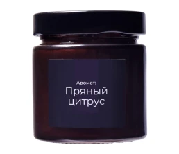 Свеча в стеклянной банке, ароматическая