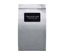 Чай черный с мятой и мелиссой, 50 г, серия Herbalis