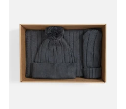 Набор Knit Beat, серый (графит)