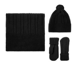 Набор Knit Beat, черный