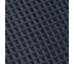 Плед вафельный Elenglect, темно-серый